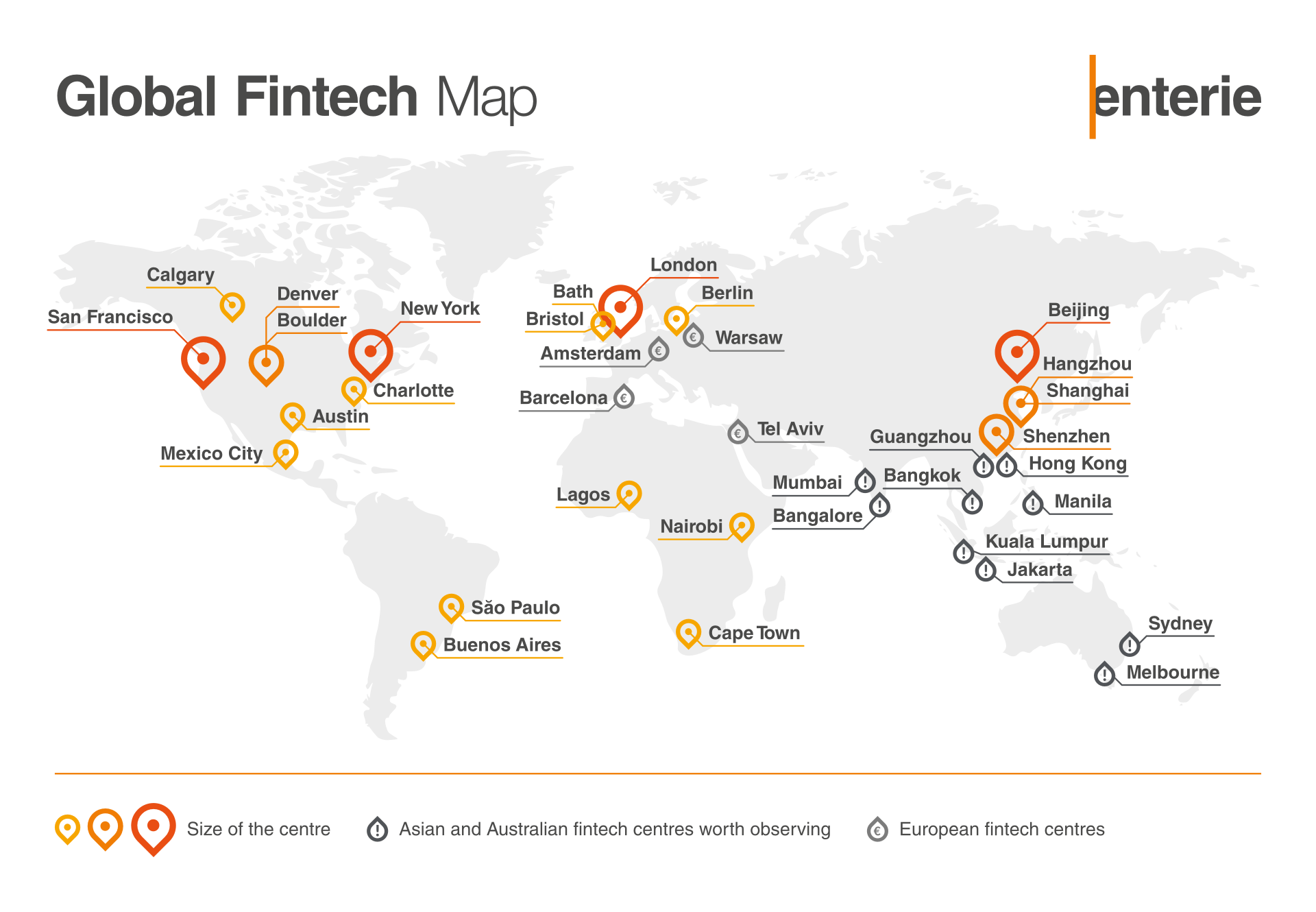 Global FinTech Map Enterie