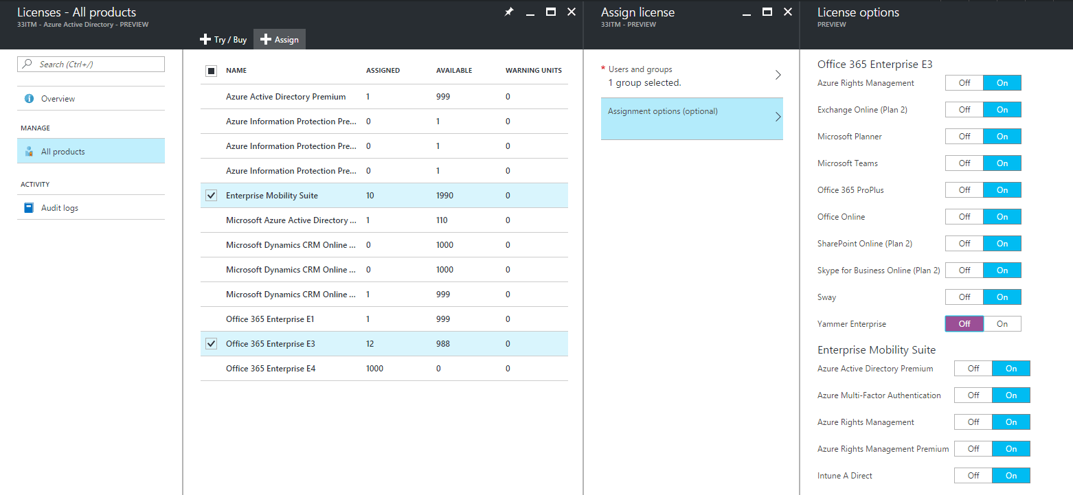 How To Assign/Unassign Licenses For Office 365 Intermedia