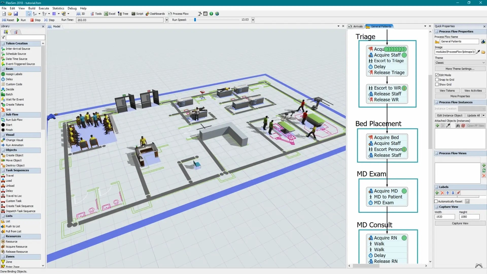 FlexSim software to Model, Simulate, Visualize Factories