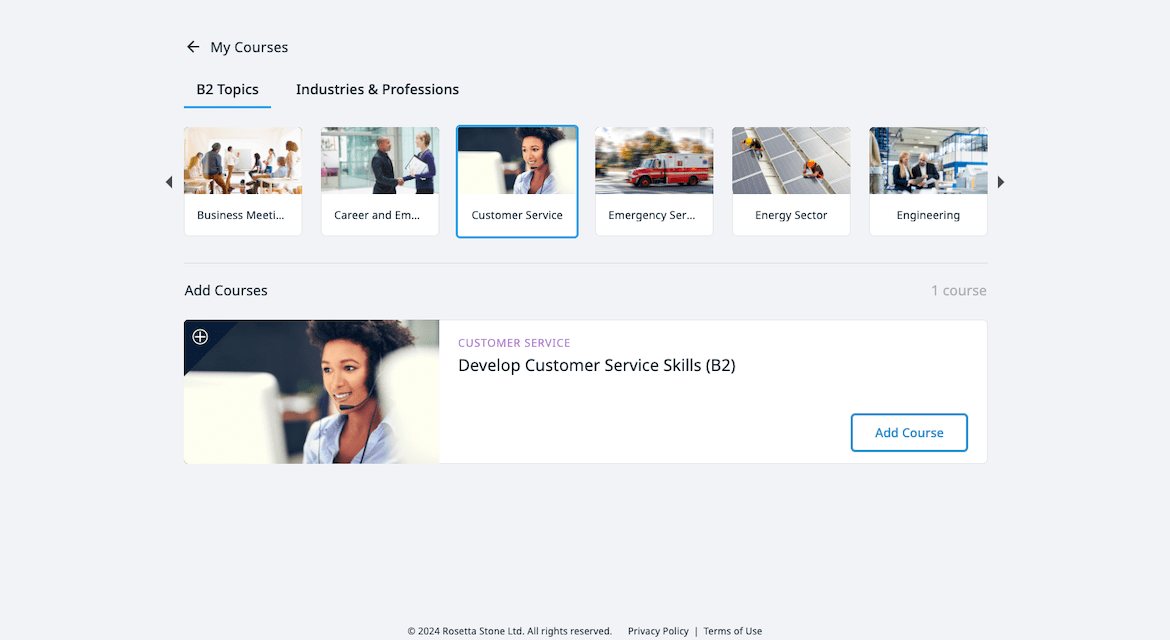 Rosetta Stone Fluency Builder for Intermediate to Advanced Learners