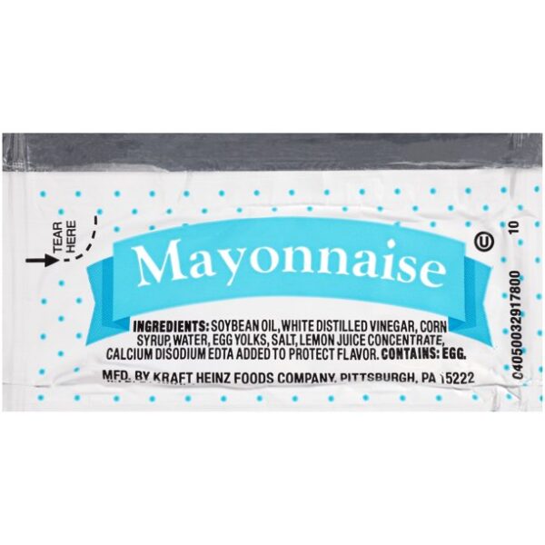 Mayonnaise Packets 200ct Case Enterprise Refreshment Solutions