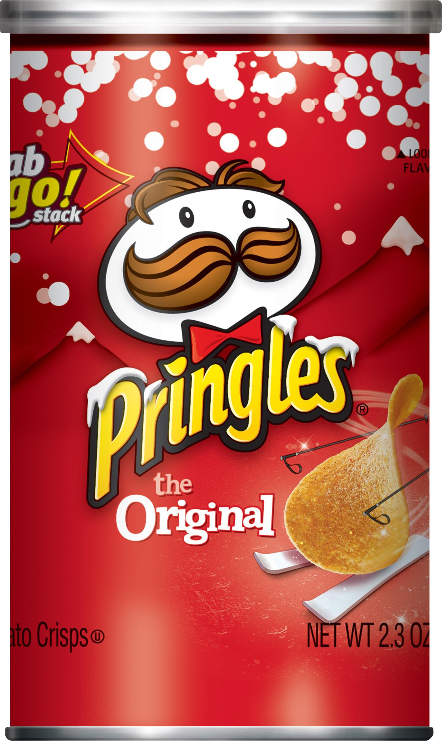 Pringles Plain 2.3oz Can Enterprise Refreshment Solutions