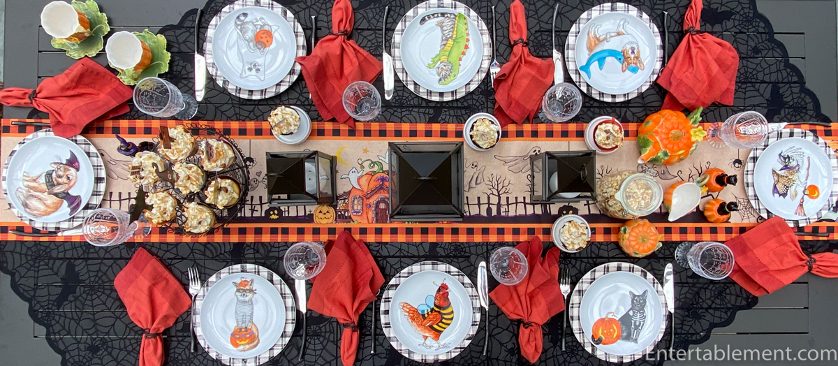 Dapper Animals Halloween Entertablement