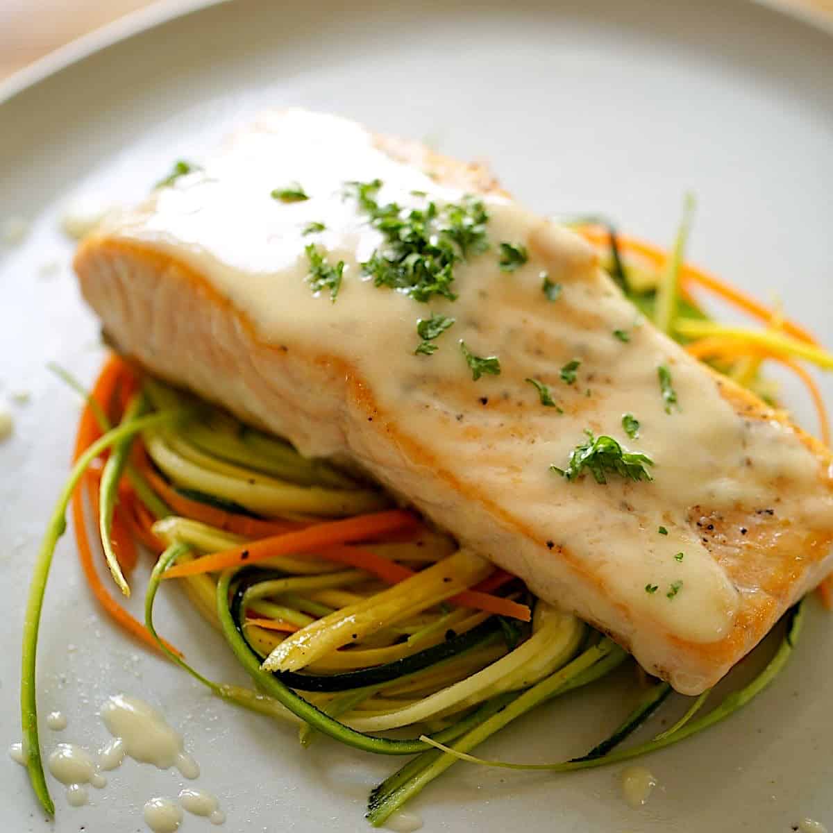 Pan Seared Salmon with Beurre Blanc Sauce Entertaining with Beth