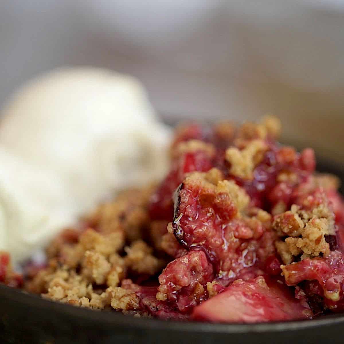 Easy Plum Crumble Recipe Entertaining with Beth