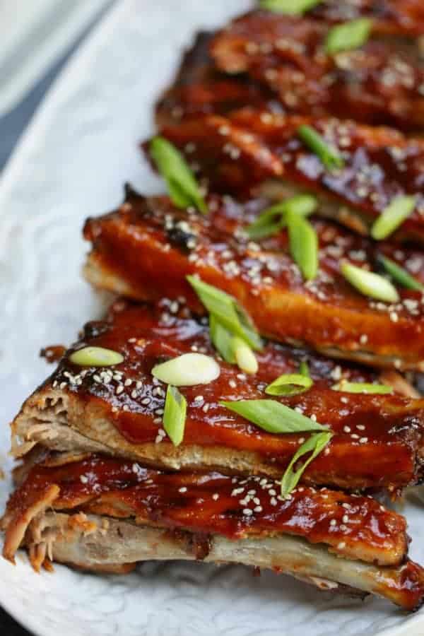 BBQ Ribs in the Oven then Grill Recipe Entertaining with Beth