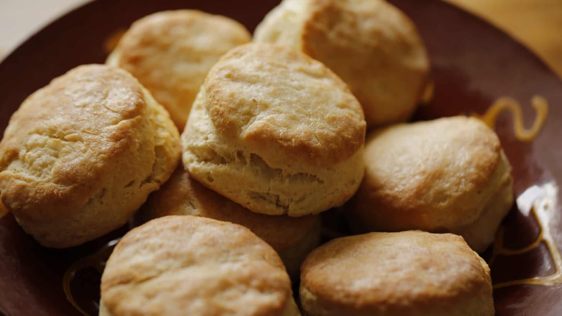 Buttermilk Biscuits with Soft Scrambled Eggs Entertaining with Beth