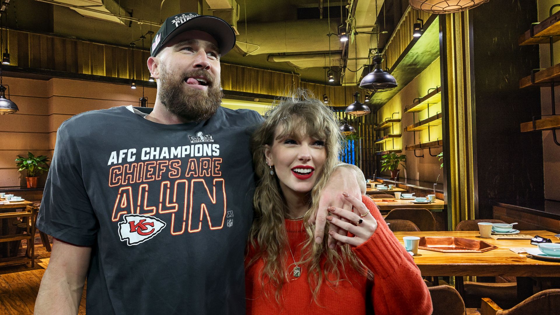 Travis Kelce's Steakhouse Has Nod to Taylor Swift
