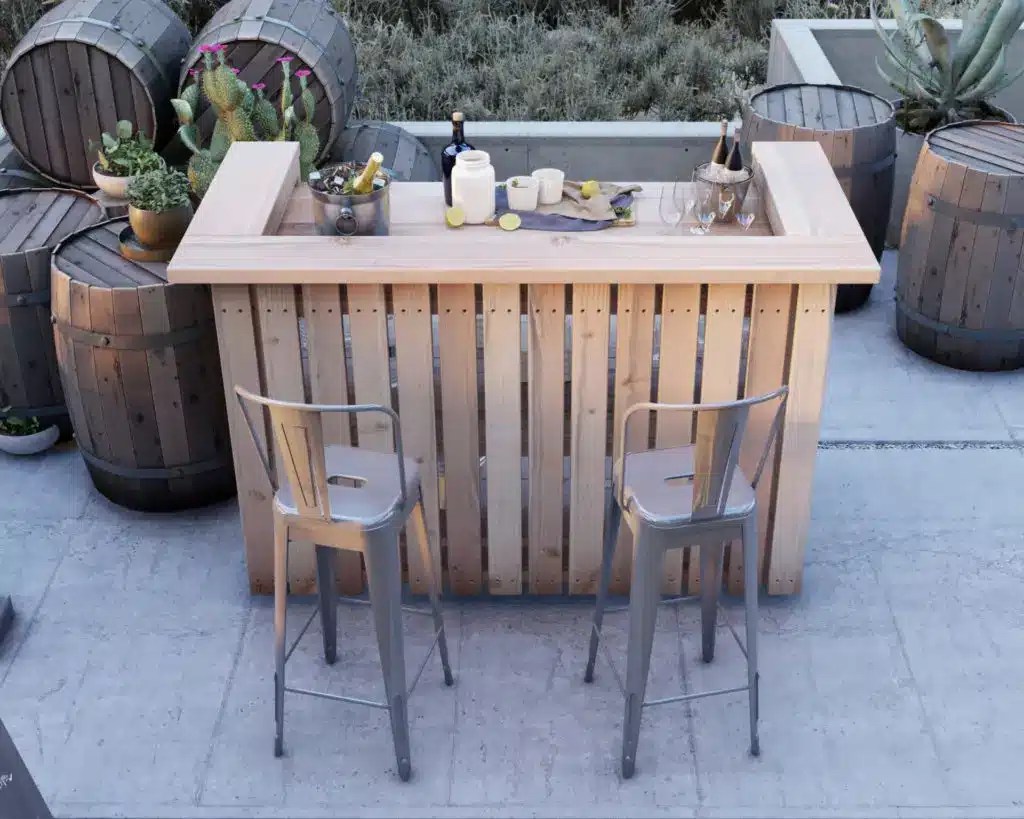 20 Outdoor Bar Plans with Roof Enthralling Gumption