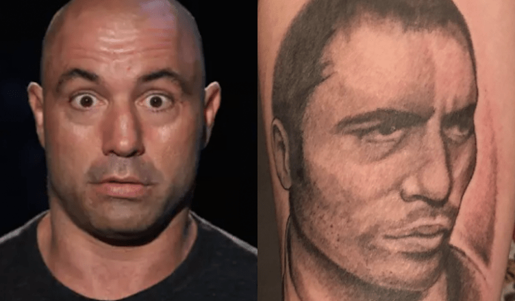 Rogan Creeped Out By This Fans Tribute Tattoo, Here's His Reaction - Ent Imports 440_x_752_png