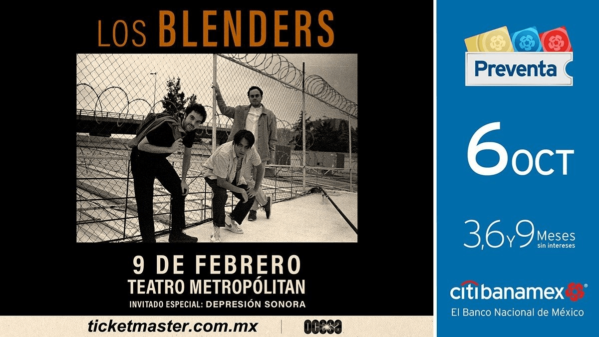Los Blenders llegan al Teatro Metropólitan 🔥 EnTodoMusic