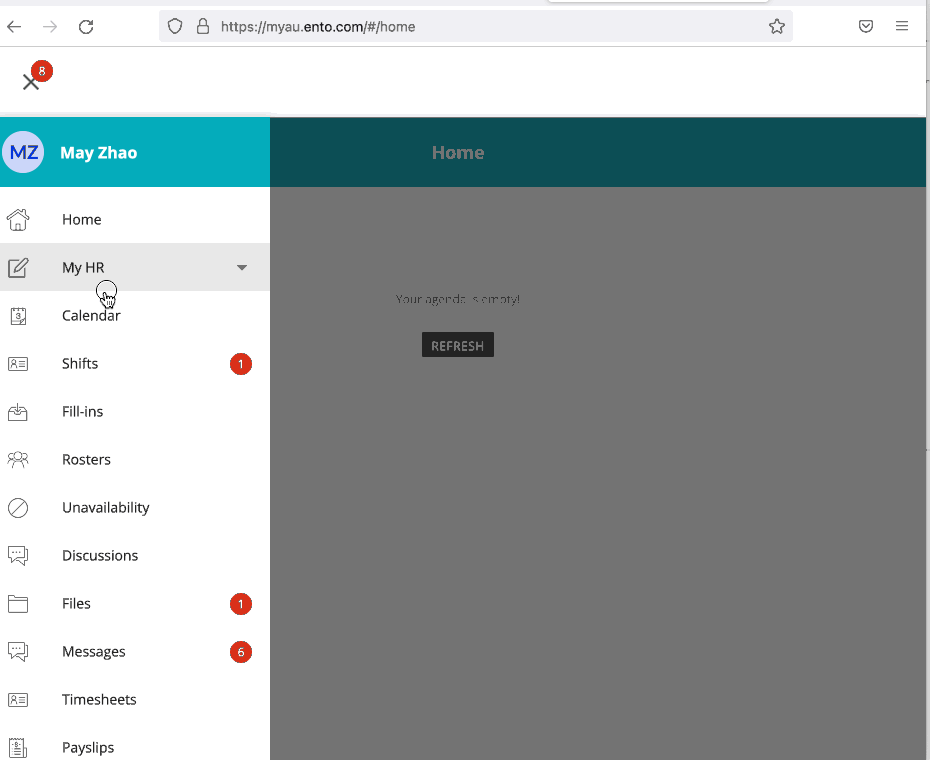 How do I accept, drop or swap shifts? Ento Help