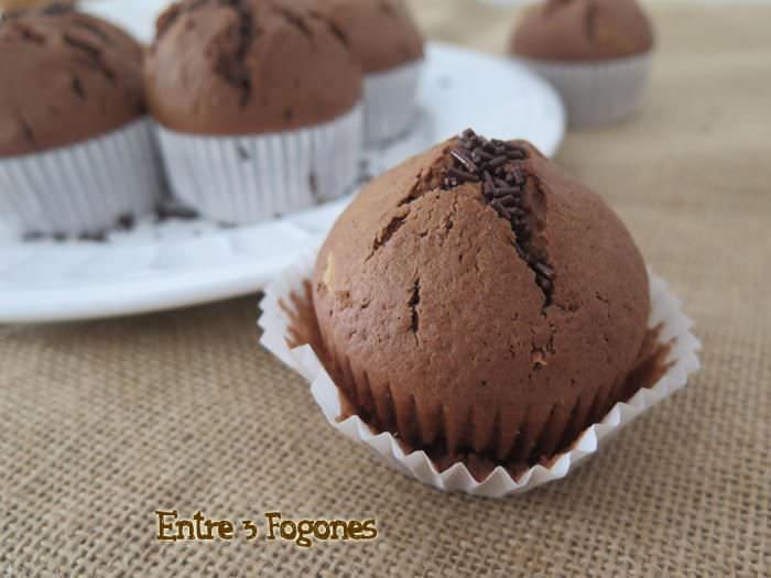 magdalenas de chocolate