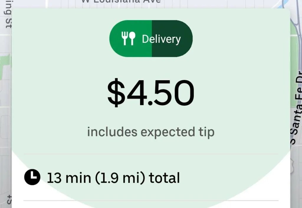 How Uber Eats Is Hiding Part of the Tip And Then Blatantly Lying About it