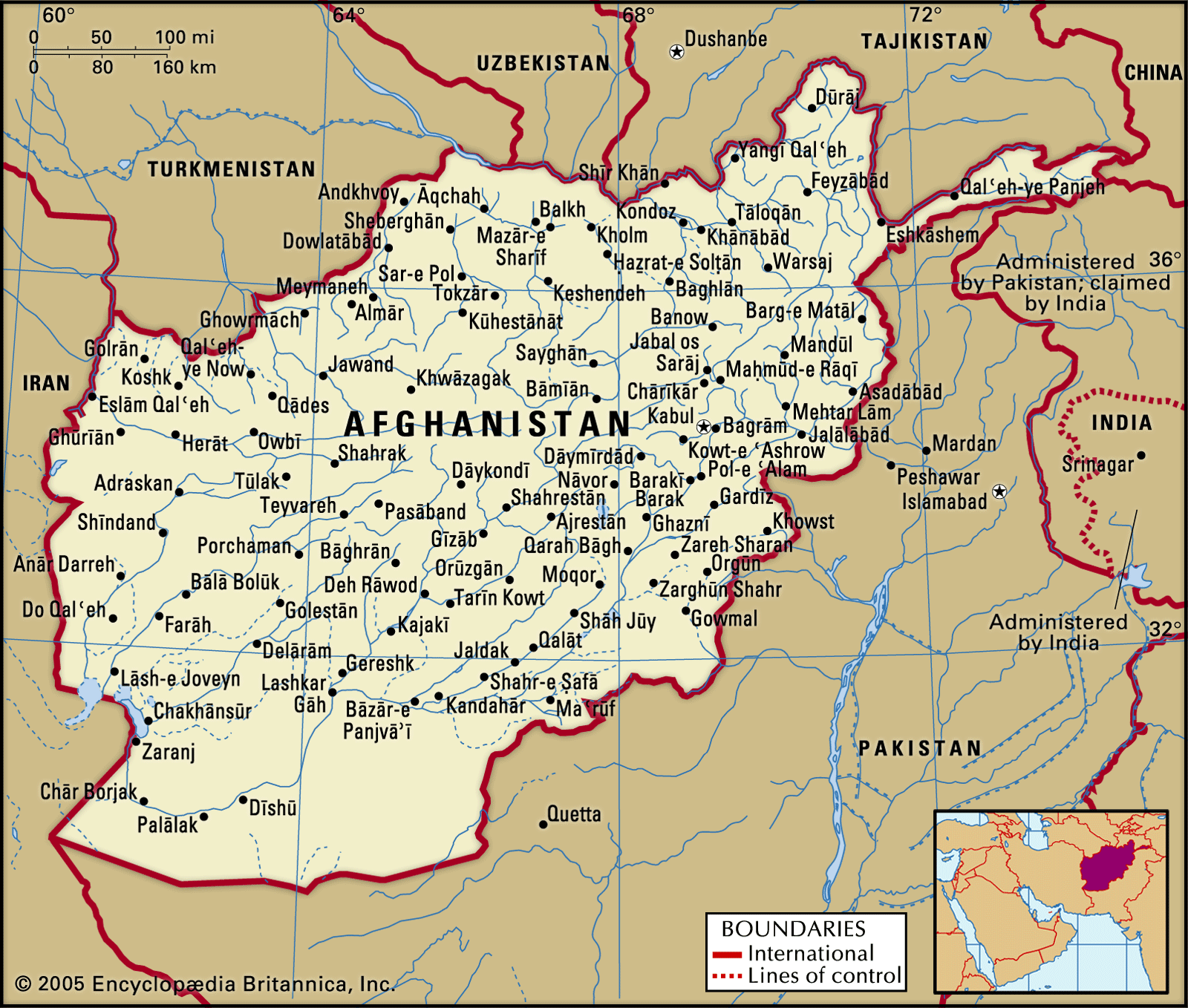 Afganistan Map India Japan Map List of neighboring Countries of India Capitals, Currency Entri Blog