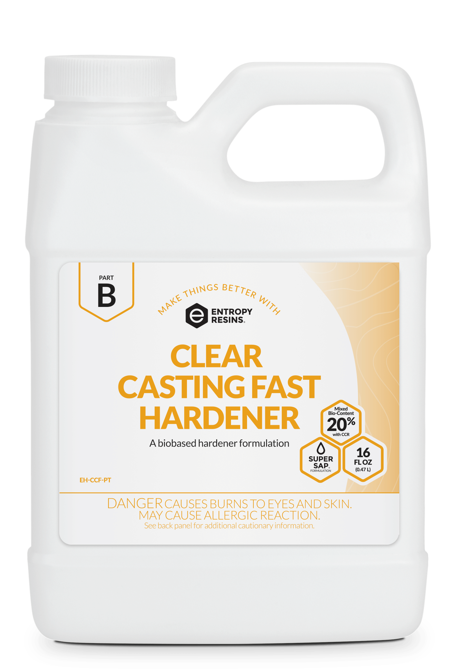 Clear Casting Fast Hardener Entropy Resins