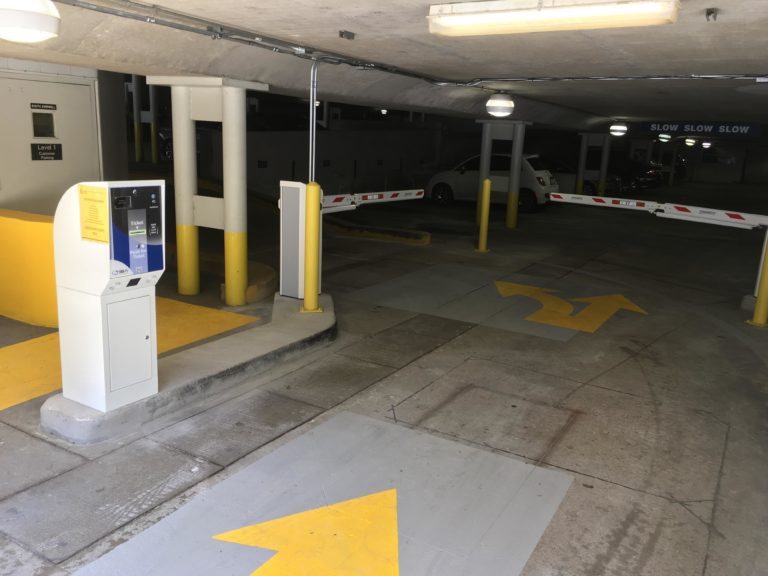 Parking Access and Revenue Control System in Richmond, VA Entry