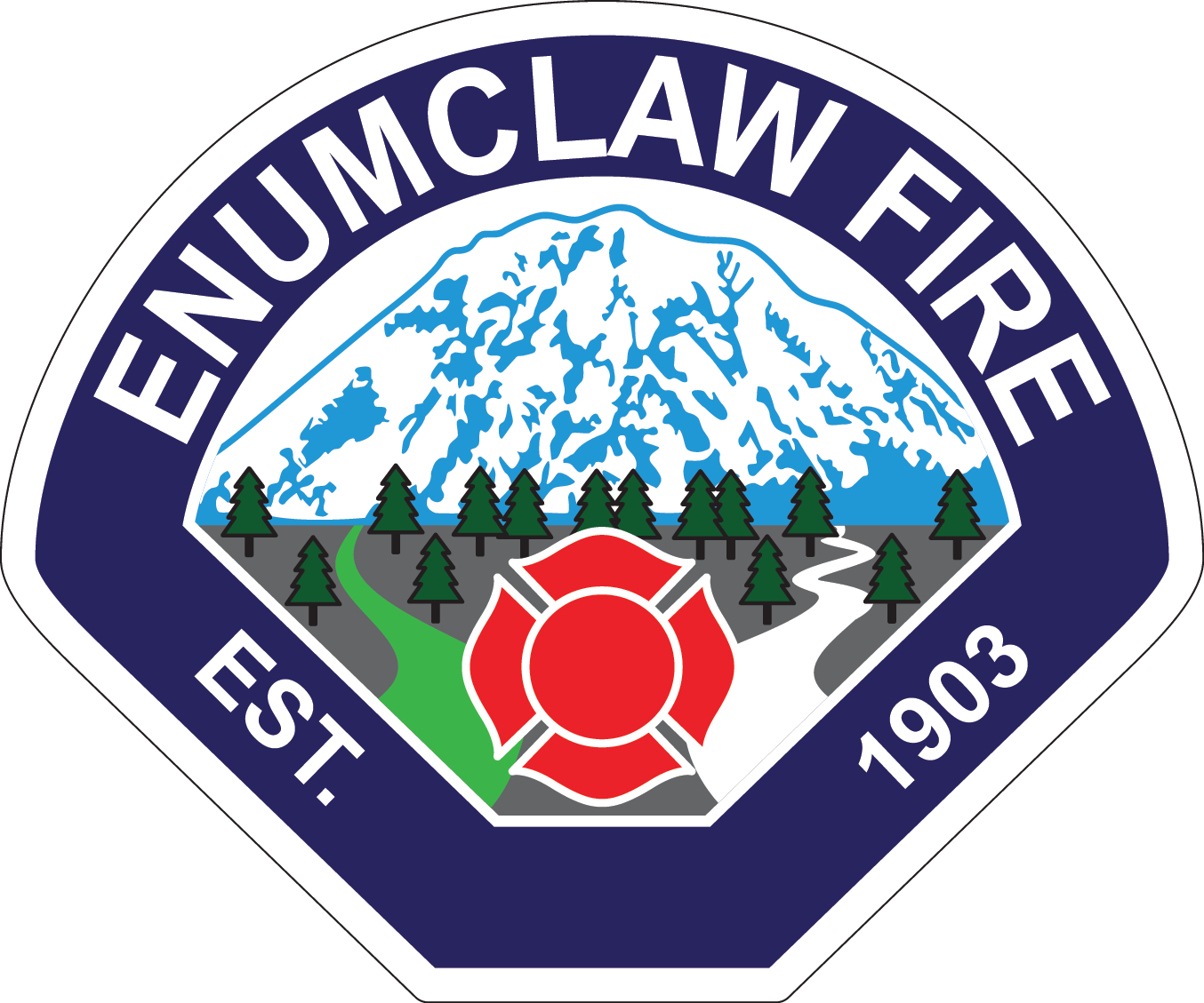 Santa Run Enumclaw Fire Department