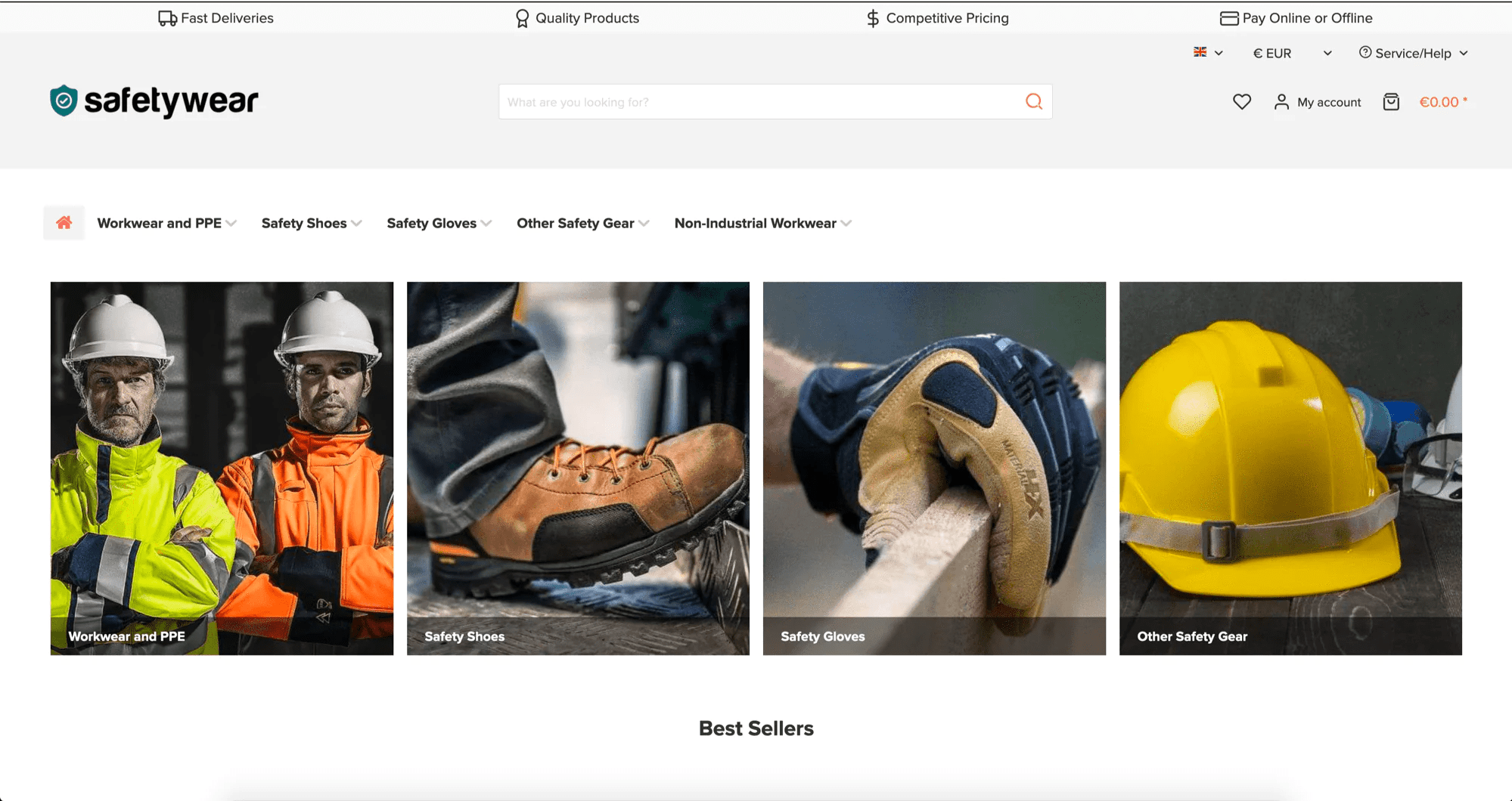 Sito Commercio Elettronico Envestis services