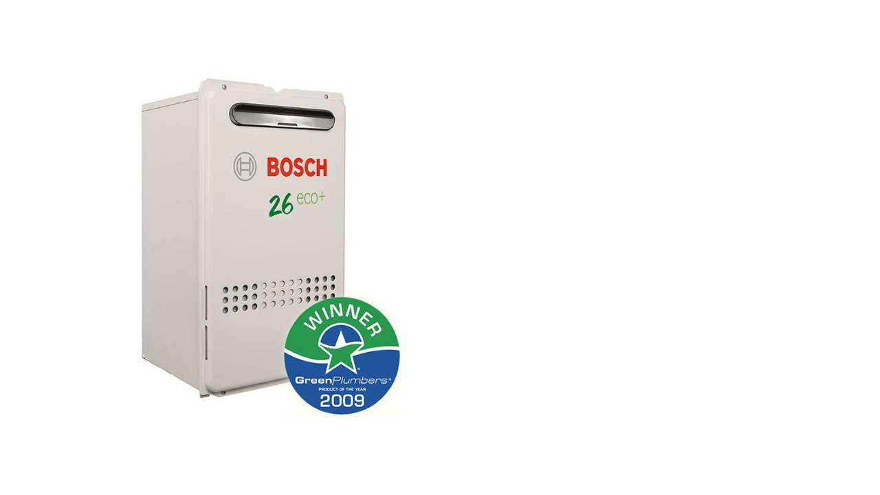 Bosch Instantaneous Gas Hot Water System Enviro Friendly