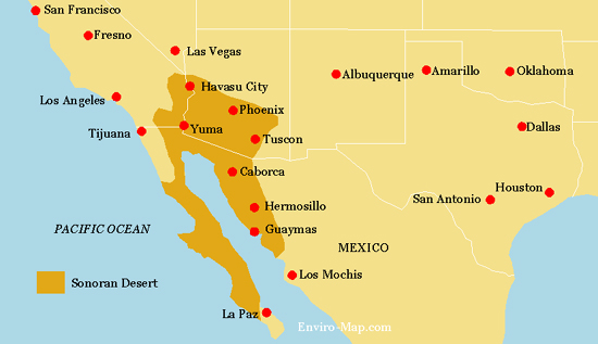 Sonoran Desert Ecosystem Maps of Sonoran Desert