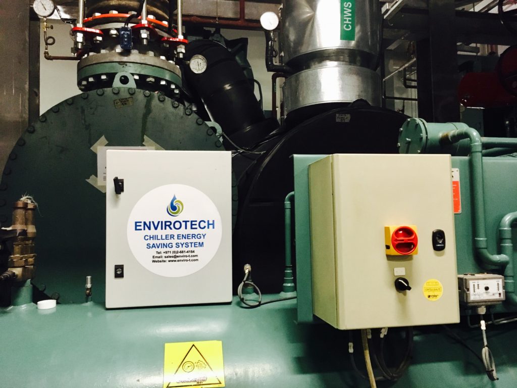 Jotun Group install the Chiller Energy Saver in Al Quoz, Dubai, UAE