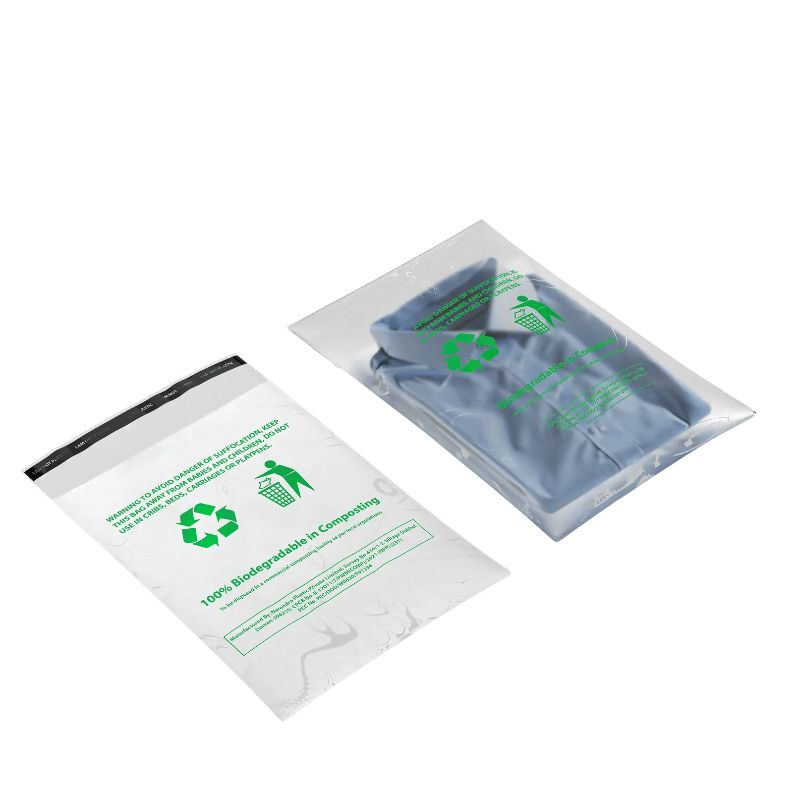 Compostable Garment Bags envirobags