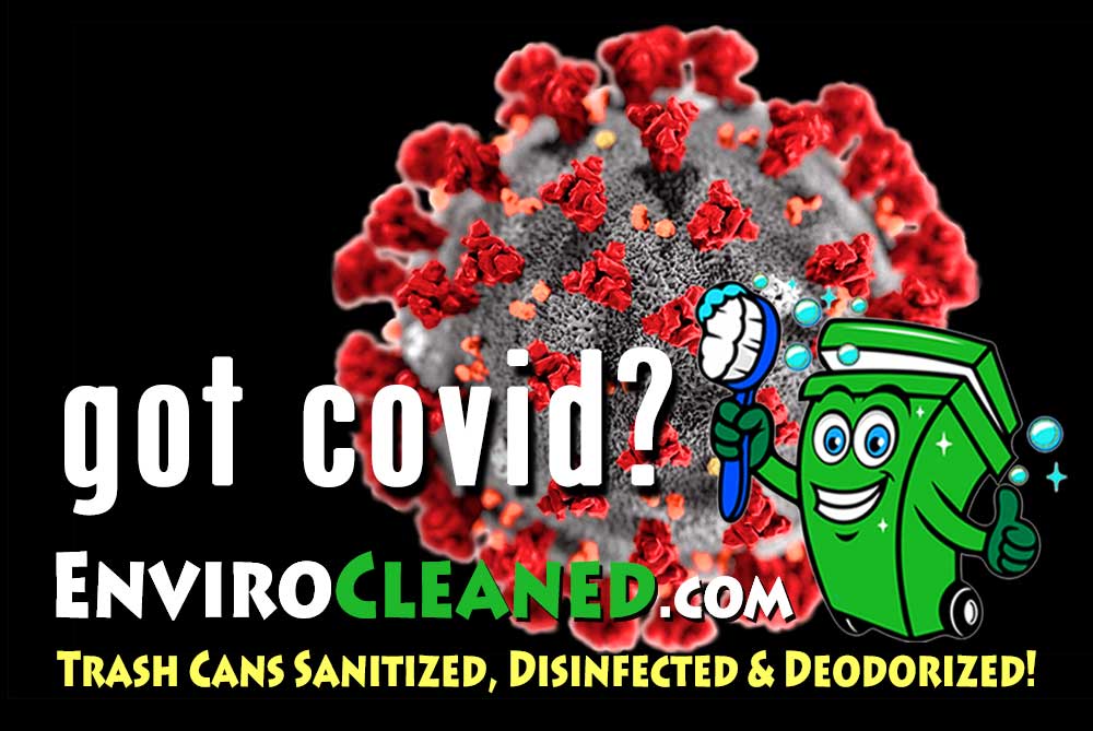 Disinfect Trash Cans in Greenville During the Covid Pandemic