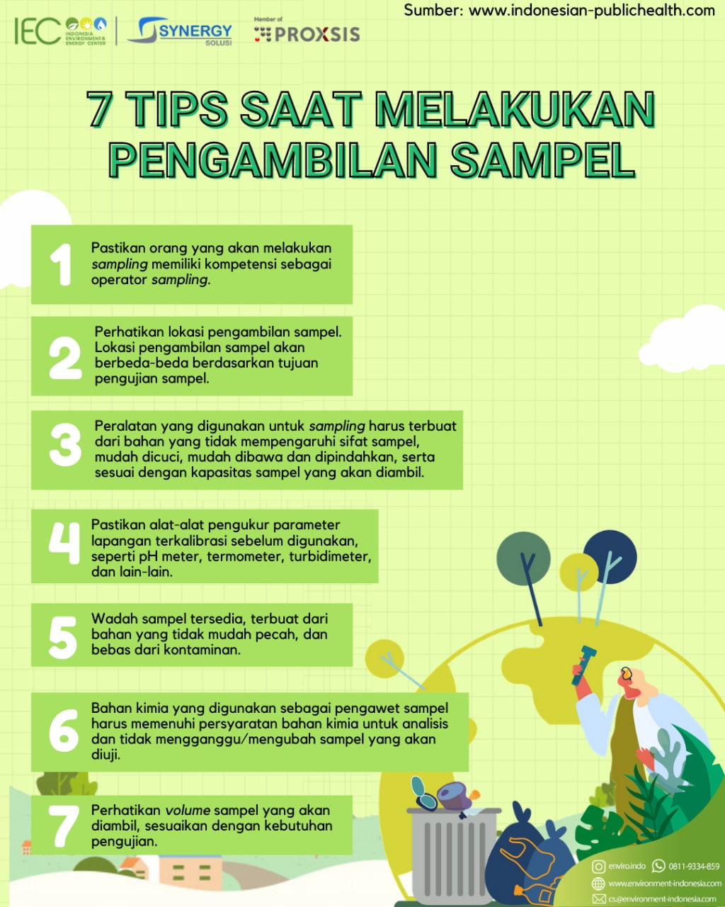 7 Tips Teknik Sampling - Indonesia Environment &amp; Energy Center