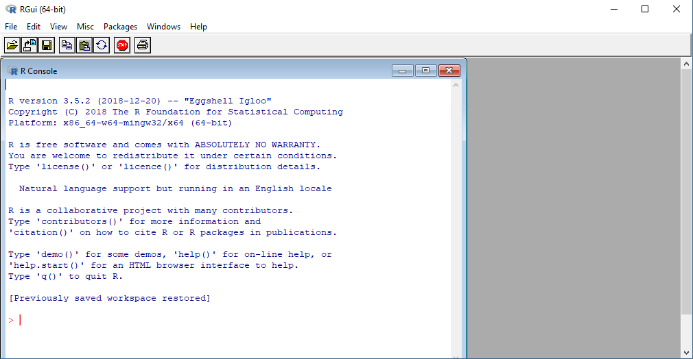 1. Mengenal Bahasa R Environmental Data Modeling