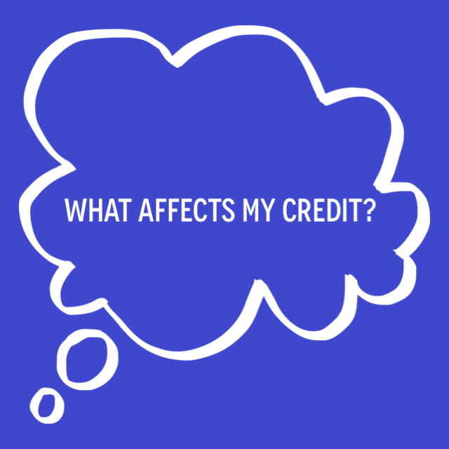 What affects my credit in Oregon?
