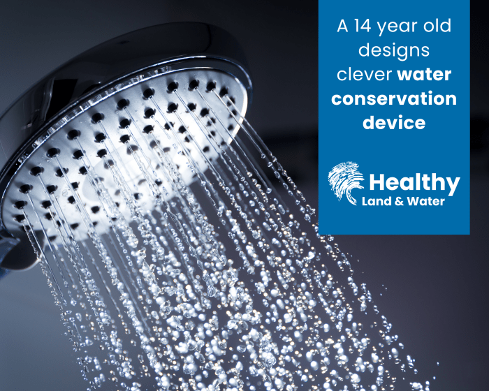 Aqua Loop Teen creates awardwinning shower watersaving device