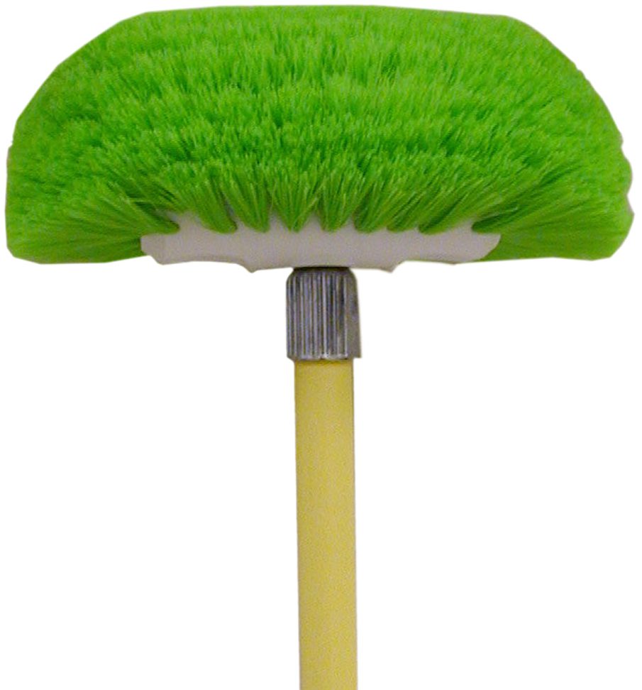 Brushes for washing cars, commercial tractors, trailers, houses