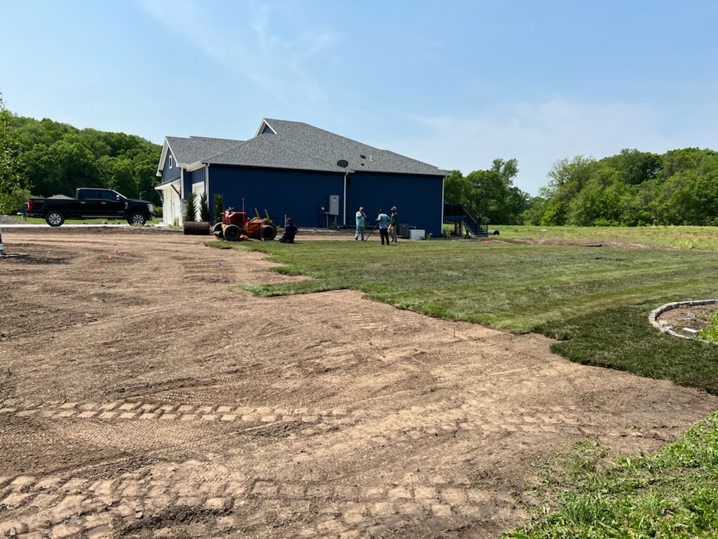 Custom Landscaping for an Independence New Build Envision Lawn and Tree