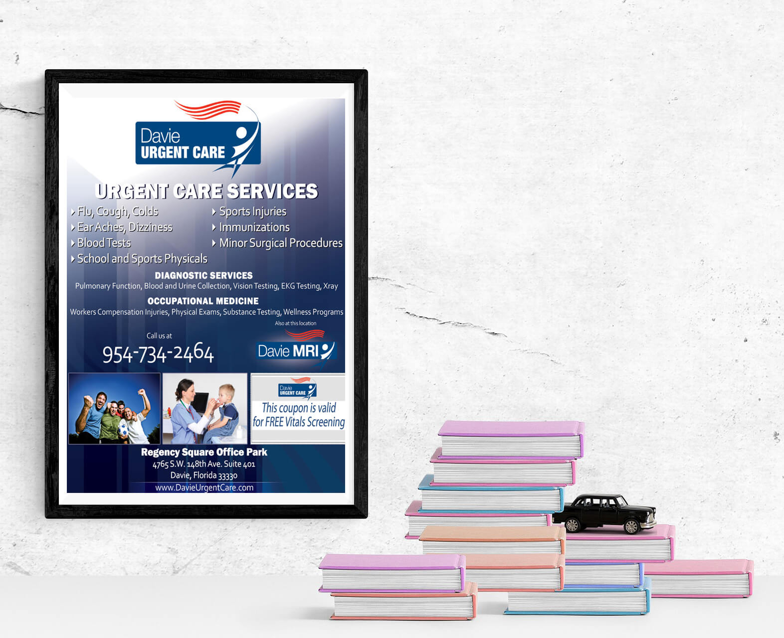 Davie Urgent Care Envision Web Development Florida Web Design Company