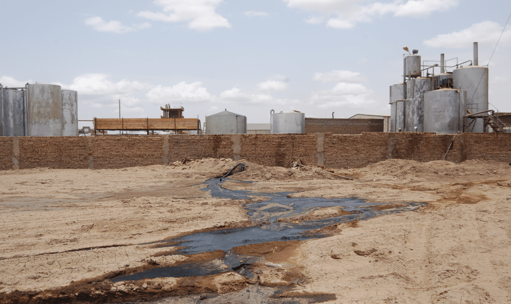 Soil Pollution for Industrial Waste