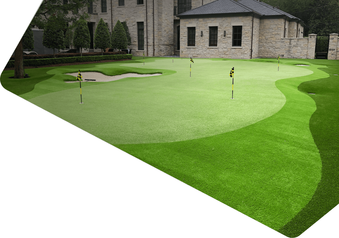 Custom Golf Greens, Putting Greens, & Artificial Grass Envyscapes