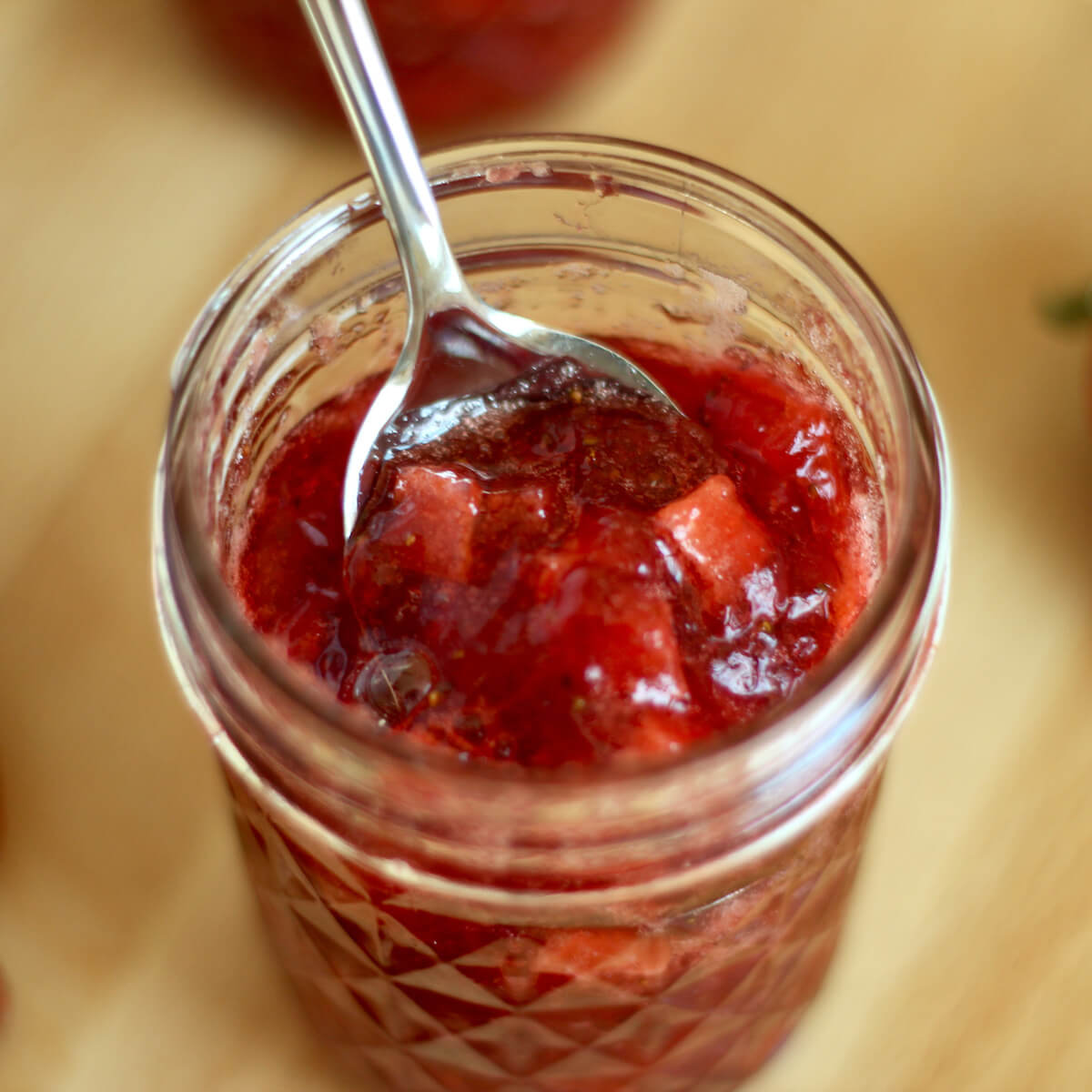 Simple Strawberry Apple Jam Recipe (Without Pectin) Everyday Homemade