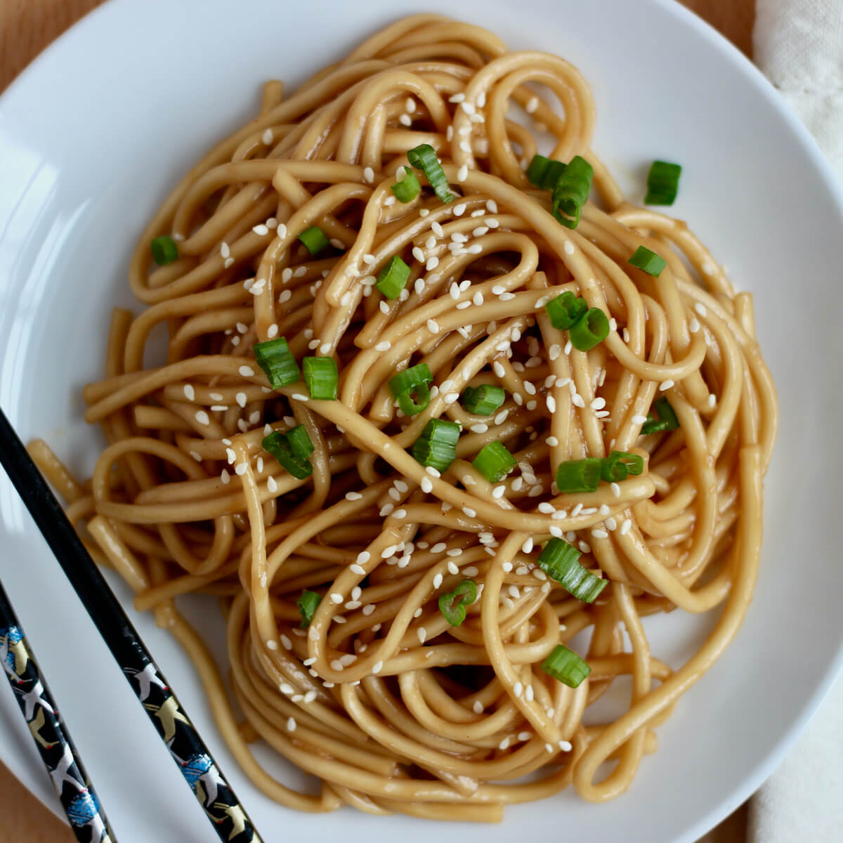 Easy 15Minute Teriyaki Udon Noodles Everyday Homemade