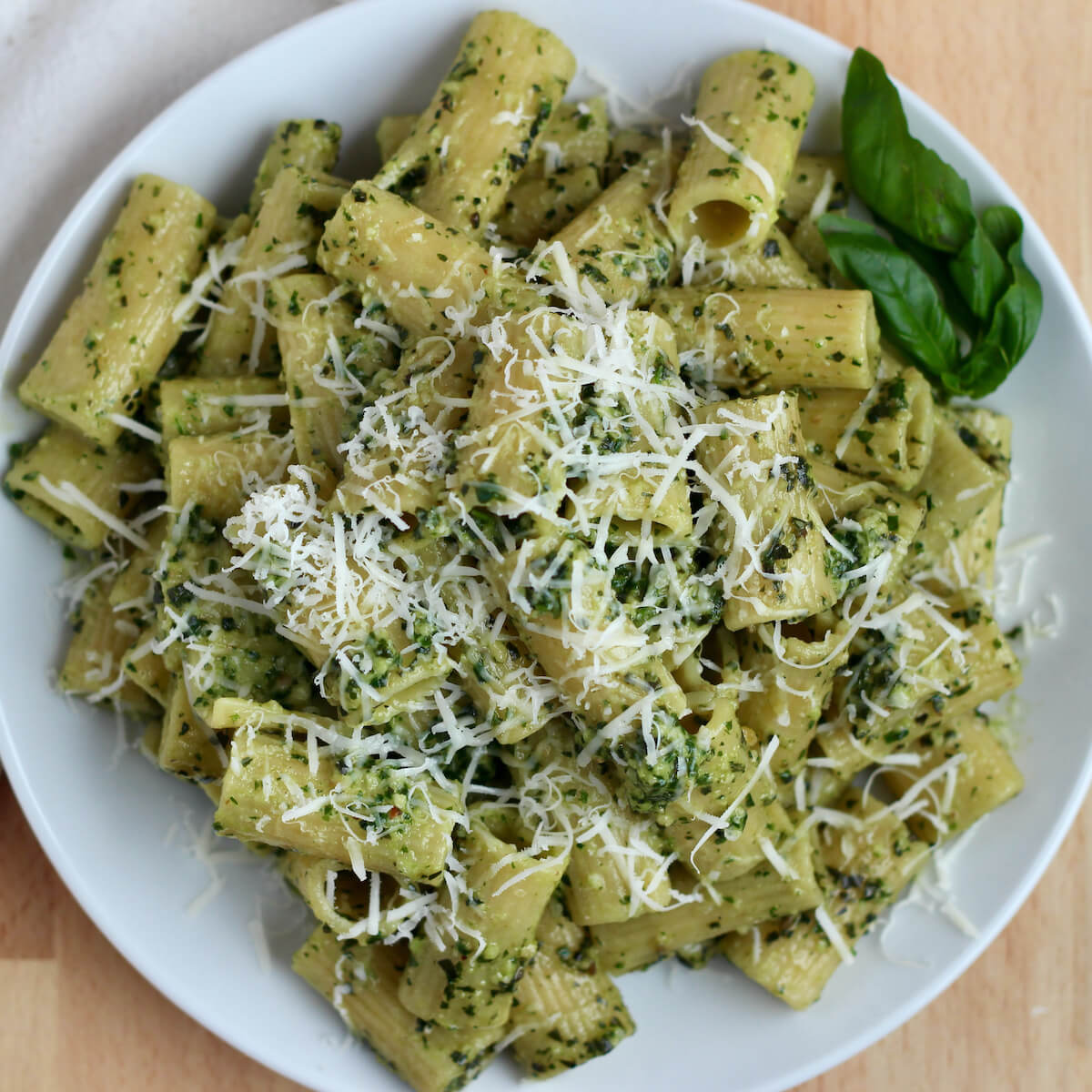 Easy Pesto Rigatoni Pasta (20 Minutes!) Everyday Homemade