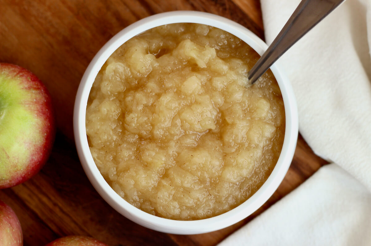 Homemade Unsweetened Applesauce Recipe Everyday Homemade