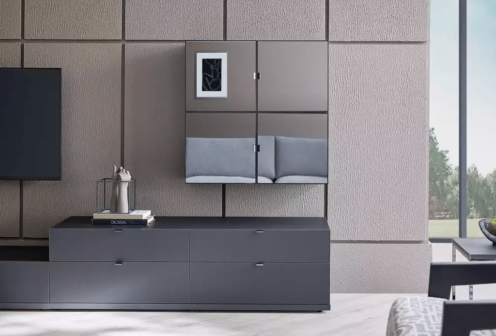 Legato TV Unit 4 Drawers TV units for Sale Enza Home Pakistan