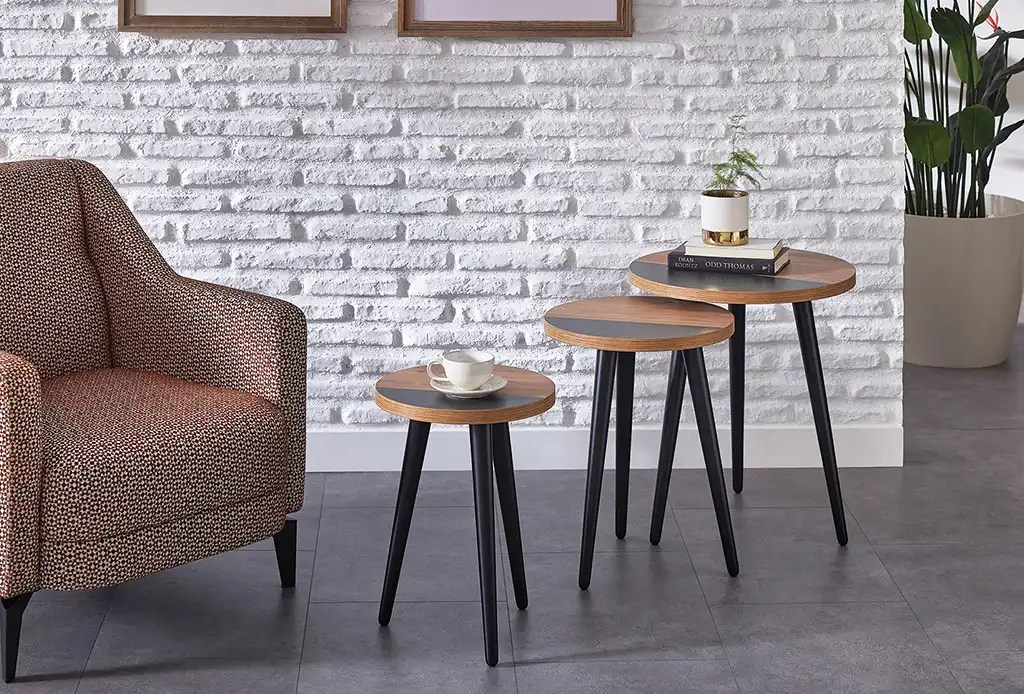 Lodi Nesting Tables Turkish Luxury Furniture for Sale Enza Home