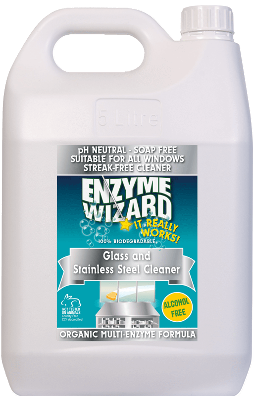 Glass and Stainless Steel Cleaner EnzymeWizard