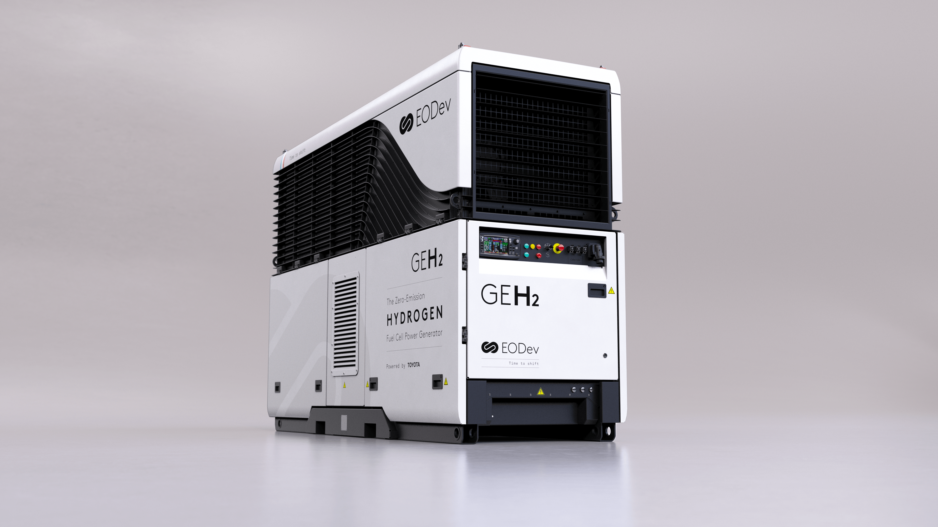 GEH2 Electrohydrogen power generator and emergency power suply