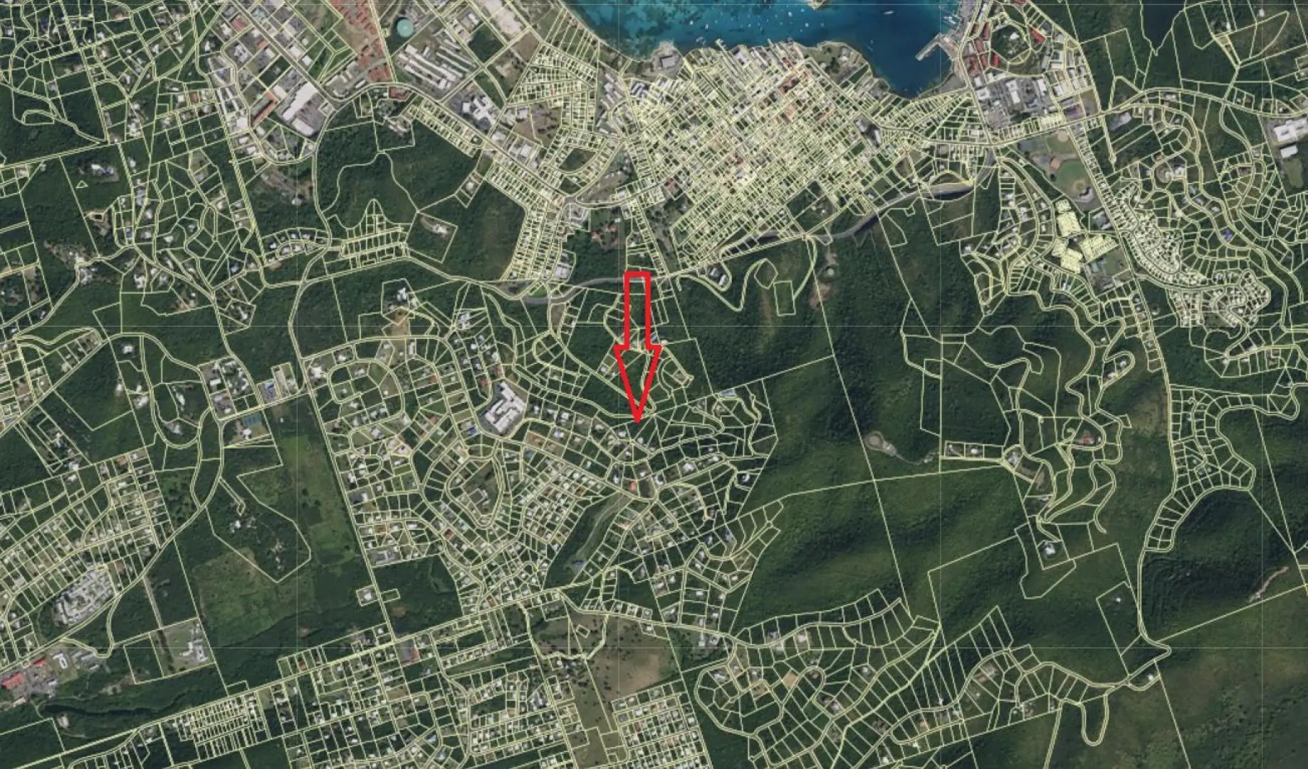 St Croix County Property Map 22 Hermon Hill Co, St. Croix, 00820, MLS 191790 Sea Glass Properties