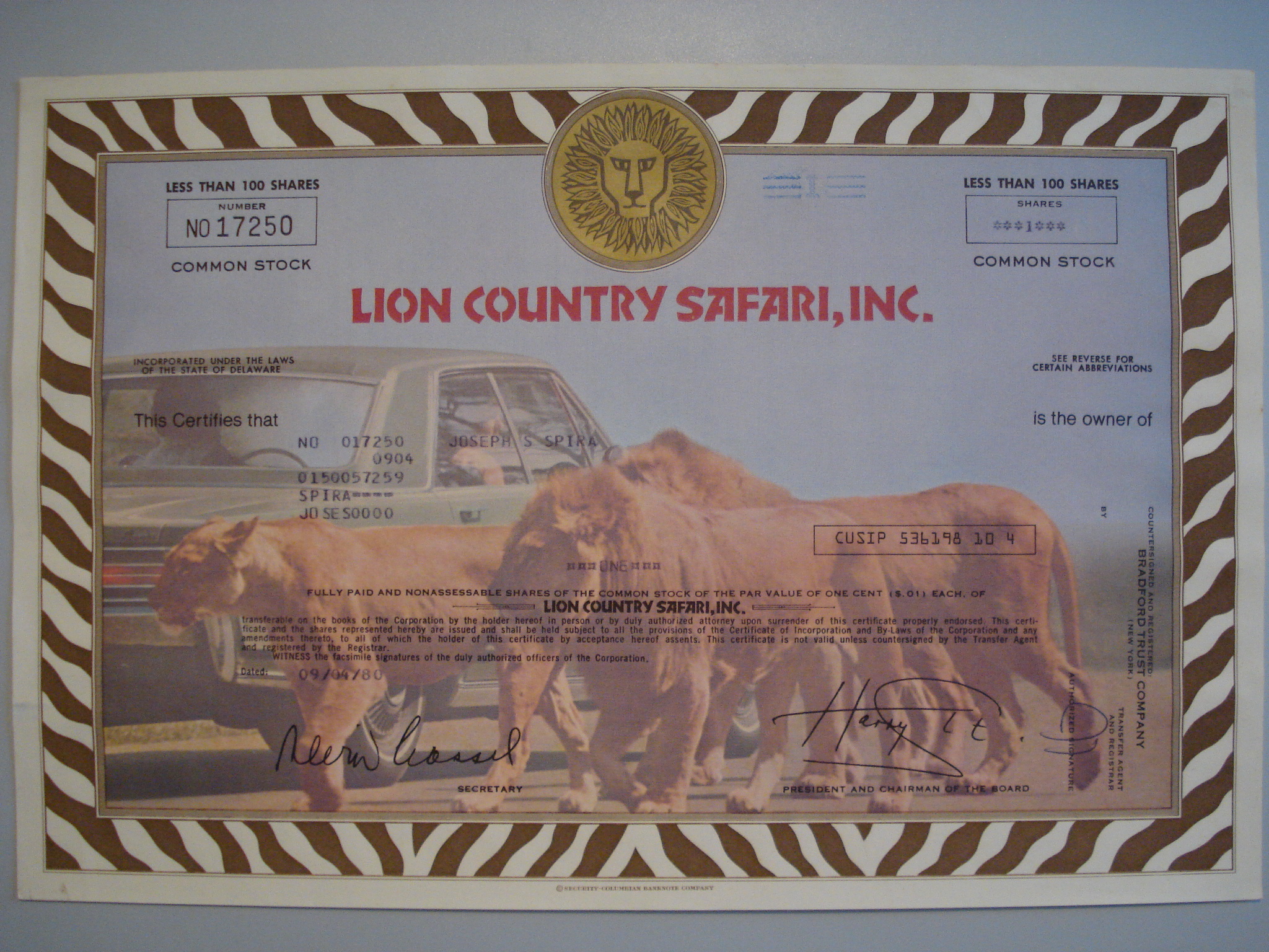 old stock and bond certificates for sale by eoldstocks