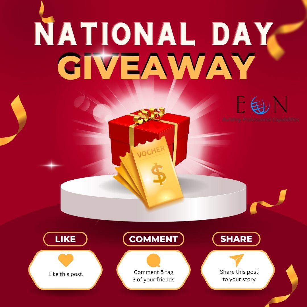 National Day Giveaway EON Consulting & Training Pte Ltd