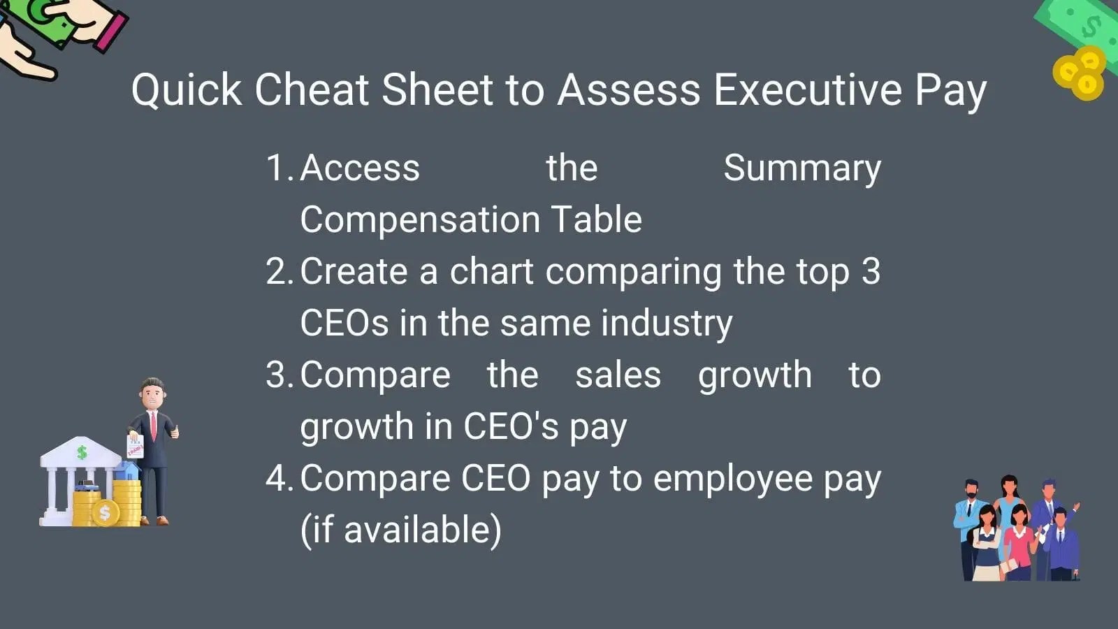 Assessing Executive Compensation While Analyzing a Company