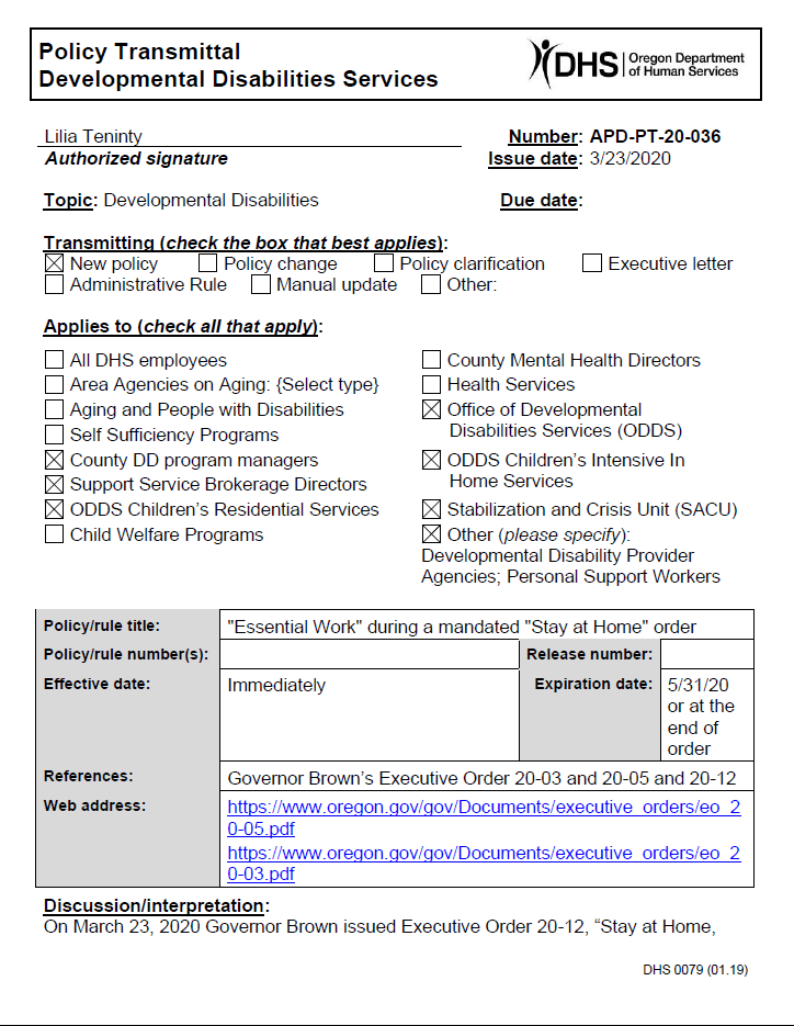 PSW essential pg 1 EOSSB